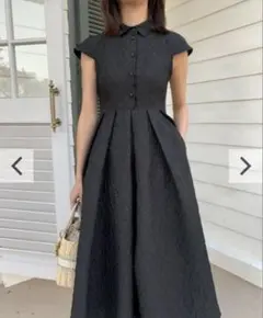 JACQUARD HEPBURN DRESS Sサイズ