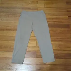 UNIQLO ウルトラストレッチアクティブテーパードパンツ ベージュ L