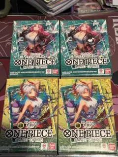 ワンピースカード 緑ボニー　緑黄ヤマト　スタートデッキ各２個　計４個未開封