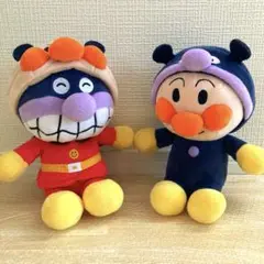 アンパンマンミュージアム限定　アンパンマン バイキンマン　きぐるみフレンズ