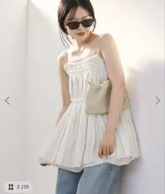 plage IND VOIL TACK キャミソールのサムネイル