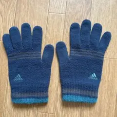 adidas ニットグローブ ブルーのサムネイル