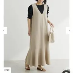 の*ん様 カットジョーゼットマーメイドジャンスカ