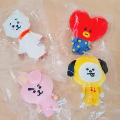 BT21 ふわふわマスコット TATA COOKY CHIMMY RJ BTS