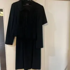 TOKYO IGIN ブラックワンピーススーツ（ジャケット付き）