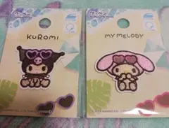 シールワッペン‪♡マイメロ＆クロミ