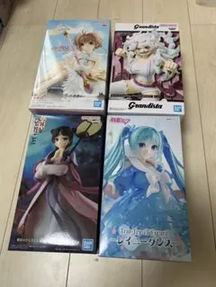 プライズフィギュアセット　ボニー　カードキャプチャー　薬屋　初音ミク