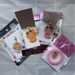 小貓壓克力鑰匙圈 五件組