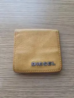 DIESEL イエローレザーコインケース