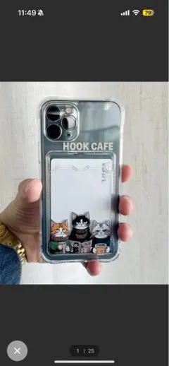 HOOK CAFE iPhone 15 Pro MAX ケース