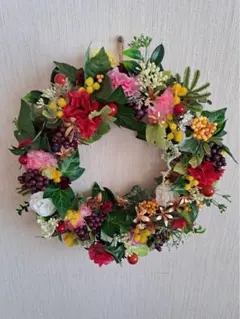 本日お値下げ　ハンドメイド　リース