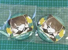 桃源暗鬼 プリロール 缶バッジ 無陀野無人 ホワイトデー缶バッジ 2個