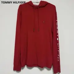 TOMMY HILFIGER メンズ　長袖Tシャツ　フード付き　ユニセックス　M