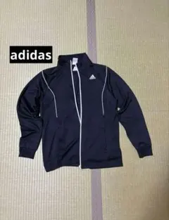【上下セット】adidas アディダス セットアップ ジャージ L 刺繍ロゴのサムネイル
