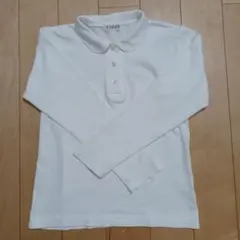 ホワイト シャツ 長袖140Tシャツ生地