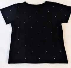 Ray BEAMS ラインストーン ストレッチTシャツのサムネイル