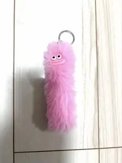 ソーセージリップモンスター しっぽキーホルダー　ピンク