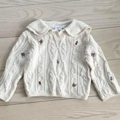 ZARA ケーブル編みセーター
