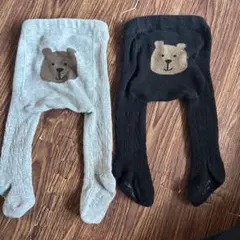 babyGap ベビータイツ 0-12ヶ月 2色セット