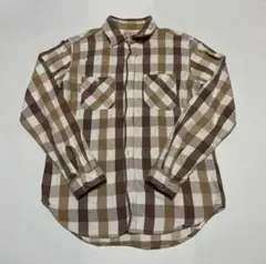 m2469 BALANCE&HARMONY 長袖シャツ チェック L