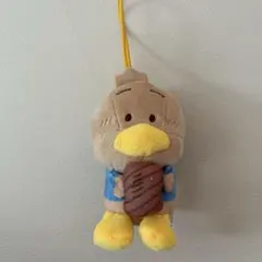 サンリオ　あひるのペックル　マスコット　スシローコラボ限定　日焼け　はぴだんぶい