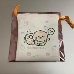 ちいかわベビー　ミニ巾着　くりまんじゅう