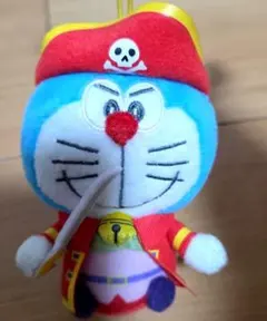 ドラえもん 海賊風ぬいぐるみストラップ