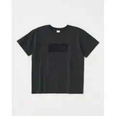 MOUSSY EMBROIDERY Tシャツ ブラックのサムネイル