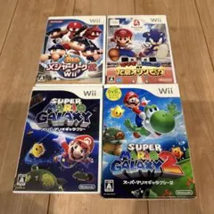 Wii ソフト 4本セット マリオ ほか