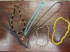 ハンドメイド ネックレス セット 5本