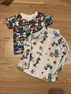 80cmトイ・ストーリー Tシャツ　パーカー2点セット