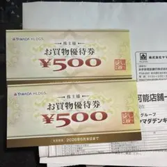 ヤマダ電機　お買物優待券 1000円分