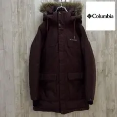 【美品海外限定】　コロンビア　ダウンコート　バーガンディ　メンズ　90S