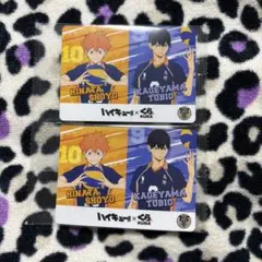 ハイキュー!! くら寿司 キャラクターイラストカード 日向翔陽 影山飛雄