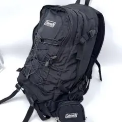 ✨良品✨ Coleman CLINT2 バックパック 黒 大容量 ポーチ付のサムネイル