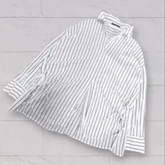 美品✨barnyardstorm バンヤードストーム　ストライプシャツのサムネイル