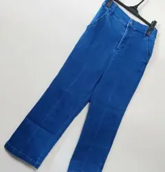 値下げ中❤Bou Jeloud青いデニム ストレートレッグ パンツのサムネイル