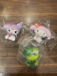 ジャムジェリー　フィギュア2 マイメロ、クロミ、ケロッピセット
