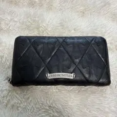 CHROME HEARTS キルティングレザー 長財布 - メルカリ