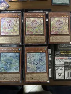 遊戯王 マルチャミーフワロス 等 マルチャミー シク、スーパーレア ５枚