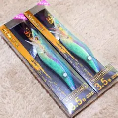 【スクマニ】ワイルドチェイス3.5 シャロー ＆ ウェーブハンター3.5　26本 ウェーブハンター 3.5号SS (30) たまたまパープルUV - エギング