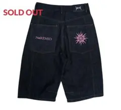 NORIMID ノーリミッド ブラック ダークデニム ワイドパンツ　Lサイズ 2025年最新】NOREMID デニムの人気アイテム - メルカリ