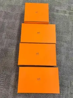 HERMES 空箱 まとめ売り 4点セット オレンジボックス 箱のみ ジャンク