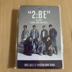 BE:FIRST DOME TOUR (ss席特典)パスケース