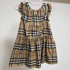BURBERRY ベビー ノースリーブ ワンピース ブルマ セット