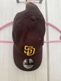 New Era 9TWENTY SDロゴ ブラウンキャップ