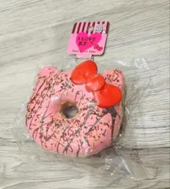 【未開封】キティ　ドーナツ　キーホルダー　スクイーズ　平成レトロ　激レア