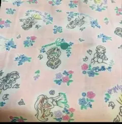 プリンセス柄 Wガーゼ生地