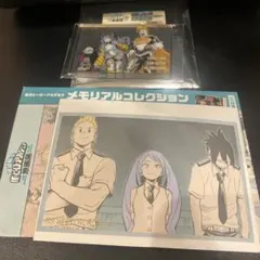 僕のヒーローアカデミア 原画展【ミリオ/環/ねじれ】 カード+ステッカーセット
