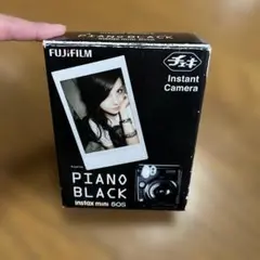 FUJIFILM instax mini 50S Piano Black 本体